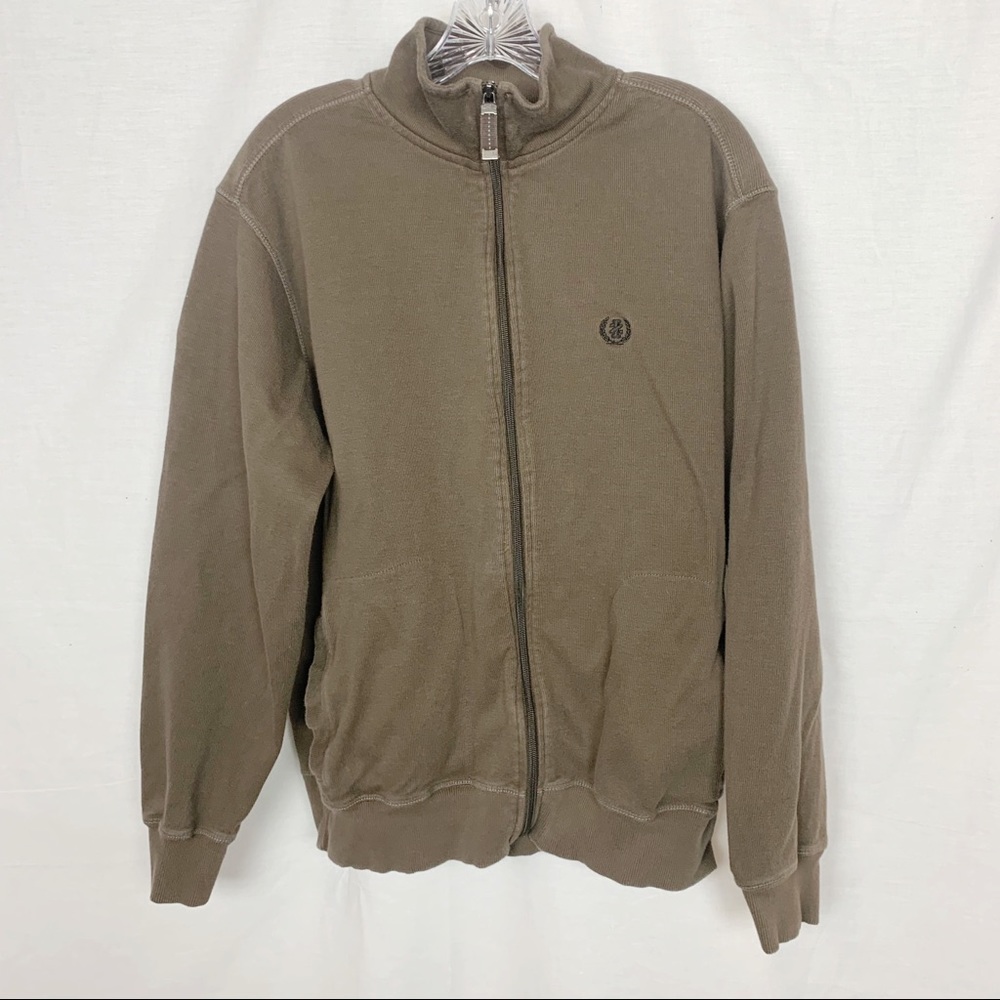 Izod Full Zip Sweatshirt Light Jacket